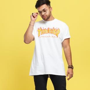 Thrasher Flame Logo bílé