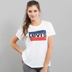 Levi's ® The Perfect Tee portswear ogo bílé
