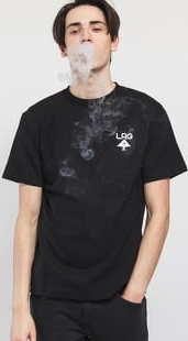 LRG Logo Plus Tee černé