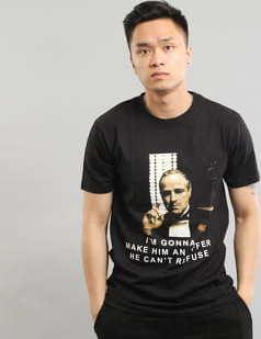 Urban Classics Godfather Refuse Tee černé
