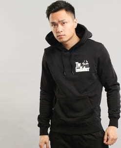 Urban Classics Godfather Corleone Hoody černá