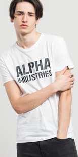 Alpha Industries Camo Print Tee bílé