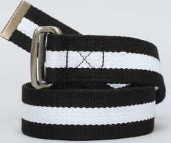 Urban Classics Stripe Belt černý / bílý