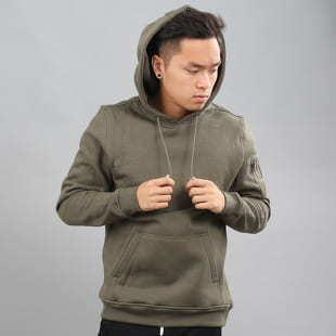 Urban Classics Sweat Bomber Hoody olivová