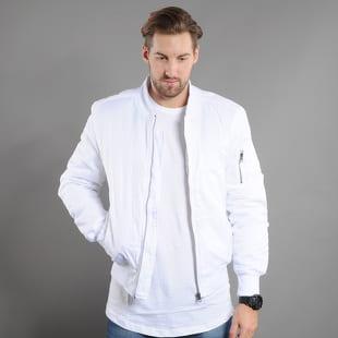 Urban Classics Basic Bomber Jacket bílá