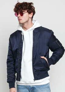 Urban Classics Basic Bomber Jacket navy