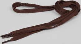 MD Tube Laces 140 hnědé