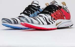Nike Air Presto white / metallic gold - black