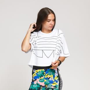 adidas Originals Large Logo Tee bílé