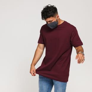 Urban Classics Basic Tee tmavě vínové