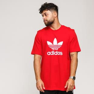adidas Originals Trefoil T-Shirt červené