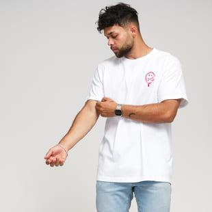 F*CK THEM Smiley Tee bílé