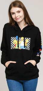 Vans WM The Simpsons Family Hoodie černá