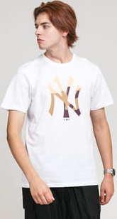 New Era MLB Ext Camo Infill Tee NY bílé