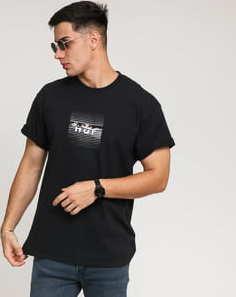HUF Voyeur Logo T-Shirt černé
