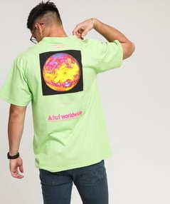 HUF Taking Control T-Shirt zelené