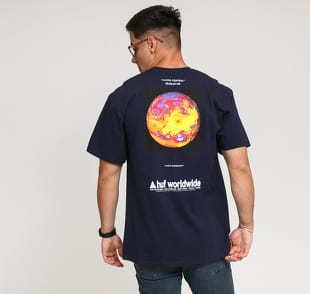 HUF Taking Control T-Shirt navy