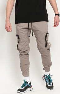 PREACH Cotton Cargo Pants šedé