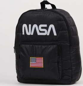 Urban Classics NASA Puffer Backpack černý