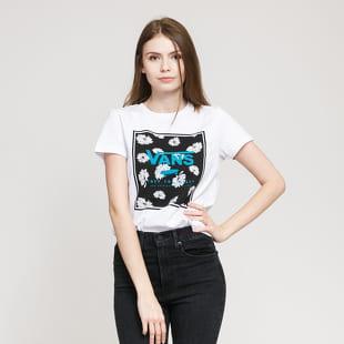 Vans WM Boxed In Flop Tee bílé