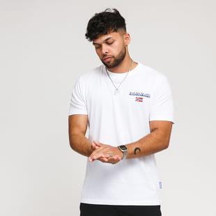 NAPAPIJRI S-Patch SS Tee bílé