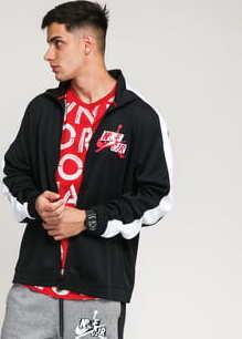Jordan M J JMC Tricot Jacket černá / bílá