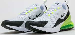 Nike Air Max 270 white / black - volt