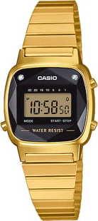 Casio LA 670WEGD-1EF zlaté / černé