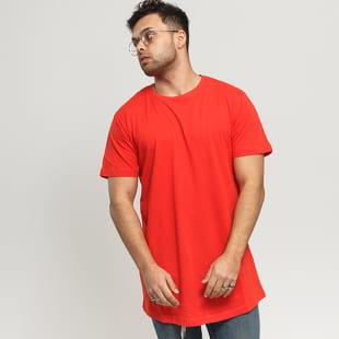 Urban Classics Shaped Long Tee tmavě oranžové