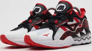 Mizuno Wave Rider 1 white / black / high risk red