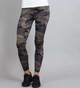 Urban Classics Ladies Camo eggings camo šedé