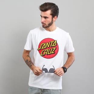 Santa Cruz Classic Dot Tee bílé
