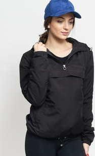Urban Classics adies Basic Pull Over Jacket černá