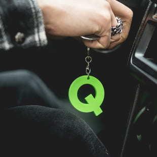 Queens Keyring zelená