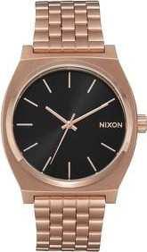 Nixon Time Teller růžově zlaté / černé