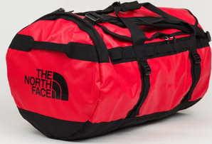 The North Face Base Camp Duffel - L červená / tmavě šedá