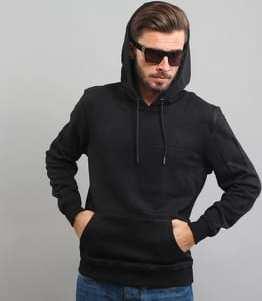 Urban Classics Basic Sweat Hoody černá