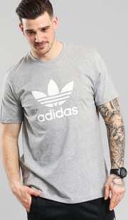 adidas Trefoil T-shirt melange šedé