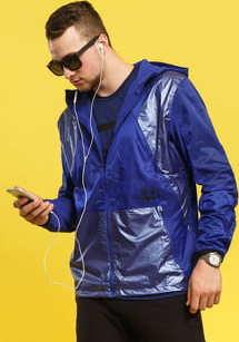 Under Armour Perpetual Full Zip Jacket tmavě modrá