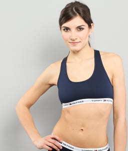 Tommy Hilfiger Cotton Bralette Iconic C/O navy