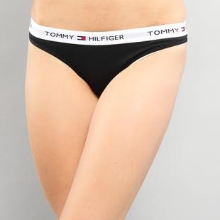 Tommy Hilfiger Cotton Bikini - lip Iconic C/O černé