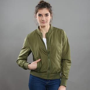 Urban Classics Ladies Light Bomber Jacket olivová