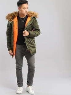 Alpha Industries N3B VF 59 olivová