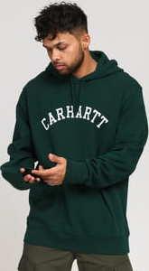 Carhartt WIP Hooded University Sweat tmavě zelená