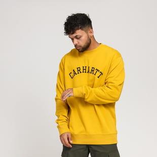 Carhartt WIP University Sweat tmavě žlutá