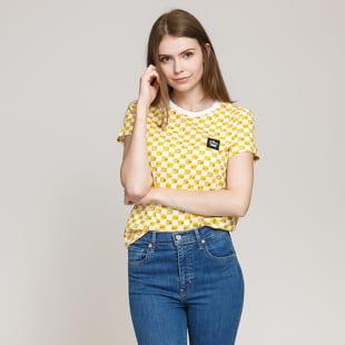 Vans WM The Simpsons Check Eyes Tee bílé / žluté