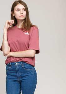 The North Face W Boyfriend Simple Dome Tee tmavě růžové