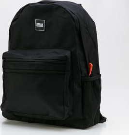 Urban Classics Basic Backpack černý / oranžový