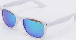 Urban Classics Sunglasses Likoma Mirror UC bílé / modré