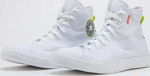 Converse Chuck Taylor All Star Hi white / lemon venom / black